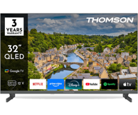 THOMSON Televizor 32FQG3S15C, QLED, Full HD, Google TV, 32"